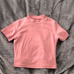 Adorable Pink Crop Top